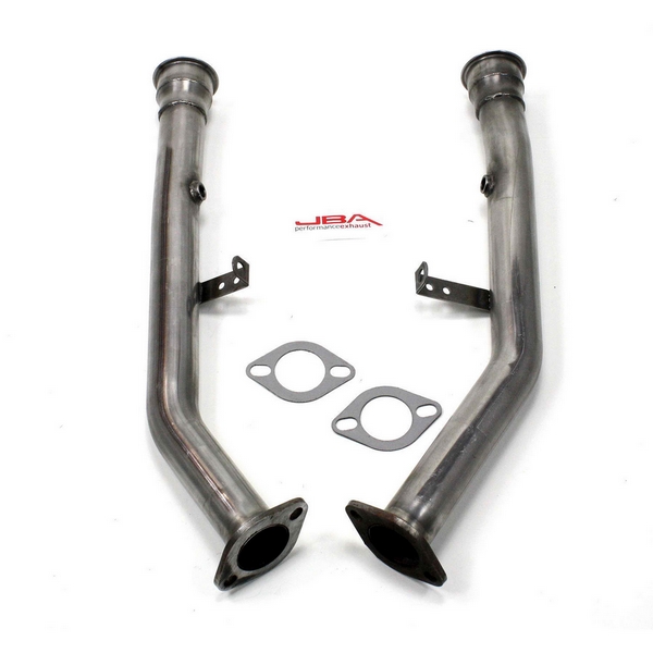 2 1/2" Mid-Pipes Stainless Steel
